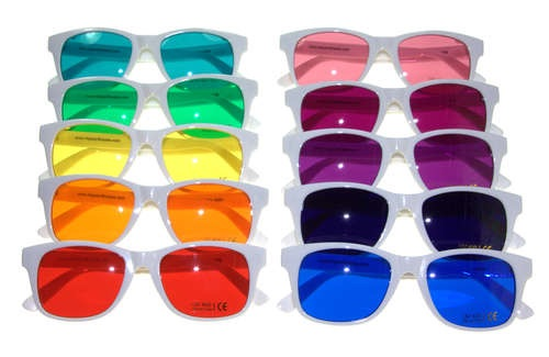 lentes coloridas